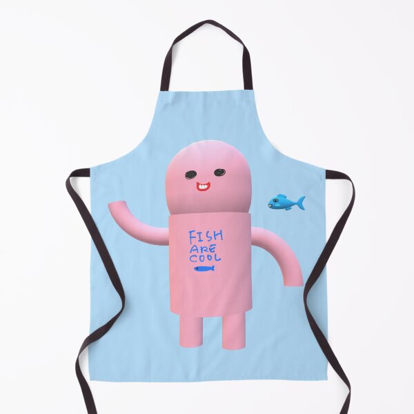 Item preview, Funny Silly Fish Are Cool Fish Pet Owner 3D Robot Illustration designed and sold by wenjunior.