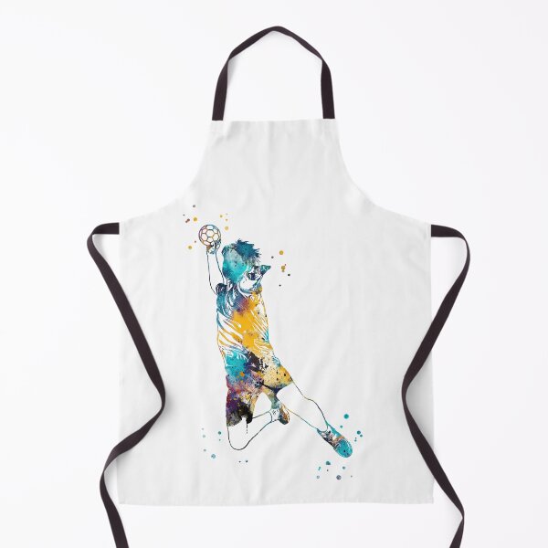 Item preview, Handball Player Boy Hits The Ball designed and sold by Rosaliartbook.