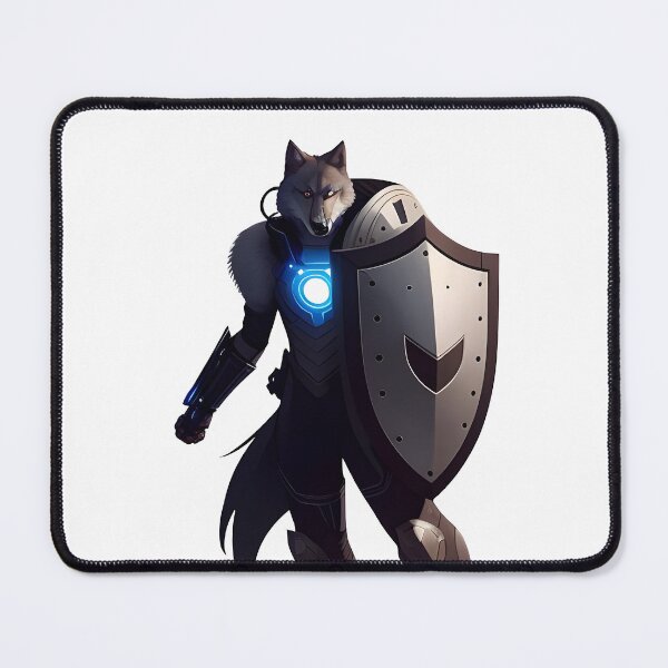 Item preview, cyber wolf designed and sold by KhaledEzat.