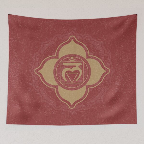 Item preview, Root Chakra Mandala - Ruby + Fawn designed and sold by Irene Estelle.