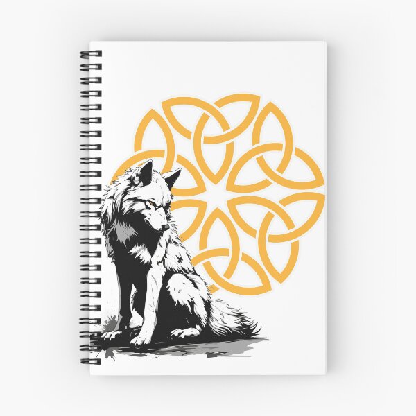Item preview, Celtic Howl: The Fusion of Tradition and the Wild Spirit designed and sold by Loveanddraw.
