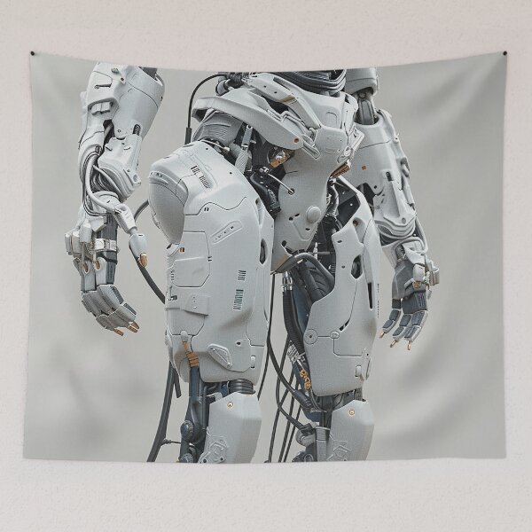 Item preview, Cyberpunk Robot Art designed and sold by nomiraclehere.