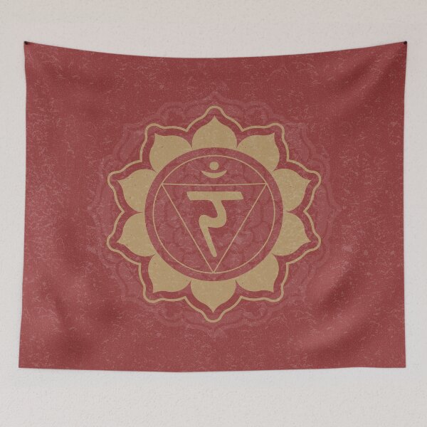 Item preview, Solar Plexus Chakra Mandala - Ruby + Fawn designed and sold by Irene Estelle.