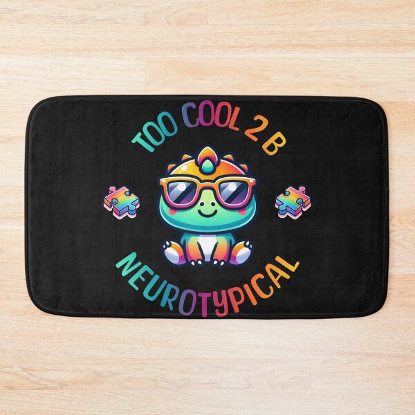 Item preview, Autism Awareness Kawaii Dinosaur Too Cool To Be Neurotypical  designed and sold by ZeptepiTrends.
