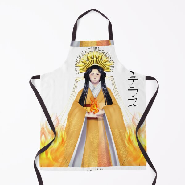 Item preview, Sun Goddess Amaterasu - white background w/o lighting - Katakana Typography designed and sold by Leeh-designs.