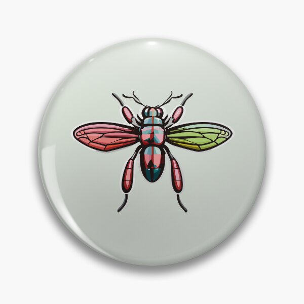 Item preview, insect enamel pins, Butterfly Moth designed and sold by Firas Aljazzar.