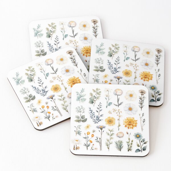 Item preview, Flower Journaling Book Diary Plant Aesthetic Pastel Colors Minimalistic Nature designed and sold by SMARTKIT  DESIGNAGENCY.