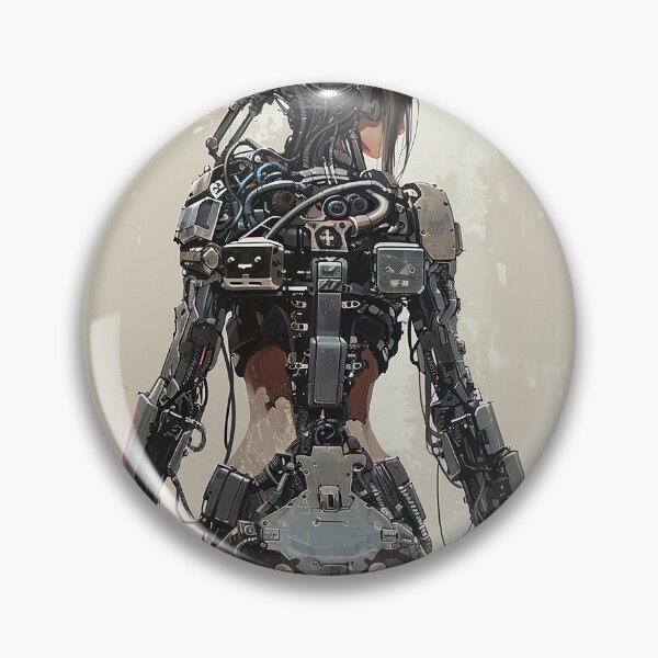 Item preview, Cyberpunk Robot Art designed and sold by nomiraclehere.