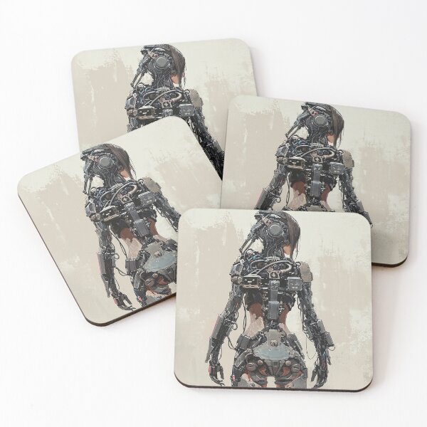 Item preview, Cyberpunk Robot Art designed and sold by nomiraclehere.