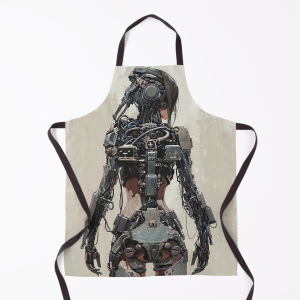 Item preview, Cyberpunk Robot Art designed and sold by nomiraclehere.