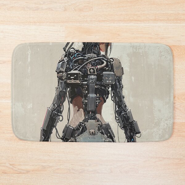 Item preview, Cyberpunk Robot Art designed and sold by nomiraclehere.