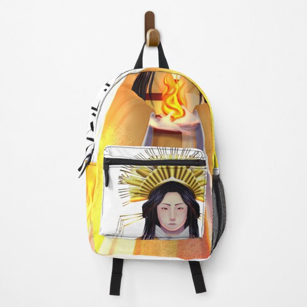 Item preview, Sun Goddess Amaterasu - white background w lighting - Katakana Typography designed and sold by Leeh-designs.