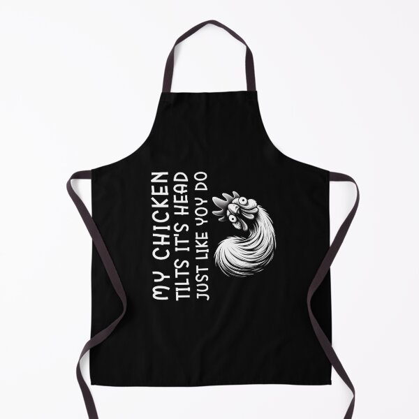 Item preview, My Chicken Tilts It's Head Just Like You Do Funny Chicken designed and sold by CatherineLievre.