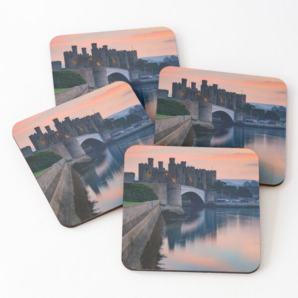 Item preview, Conwy Castle at sunset designed and sold by bitm2007.