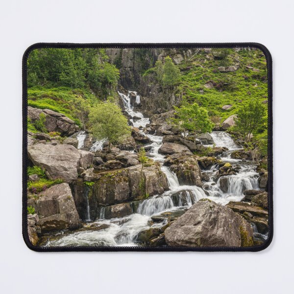 Item preview, Ogwen Valley Waterfall Snowdonia designed and sold by AJEvans.