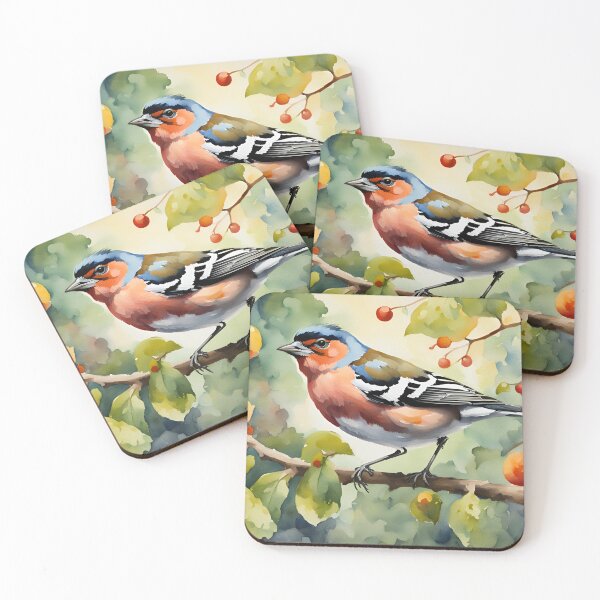 Item preview, Chaffinch (Fringilla coelebs) - British Bird Life designed and sold by Country-Artist.