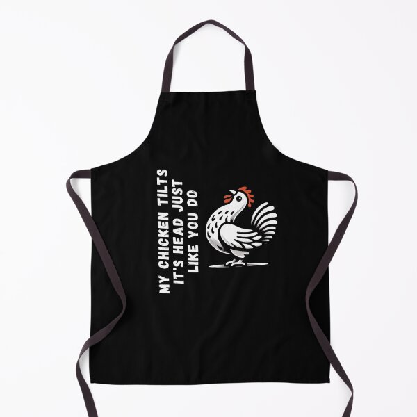 Item preview, My Chicken Tilts It's Head Just Like You Do Funny Chicken designed and sold by CatherineLievre.