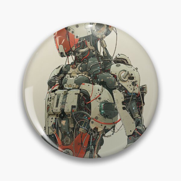 Item preview, Cyberpunk Robot Art designed and sold by nomiraclehere.