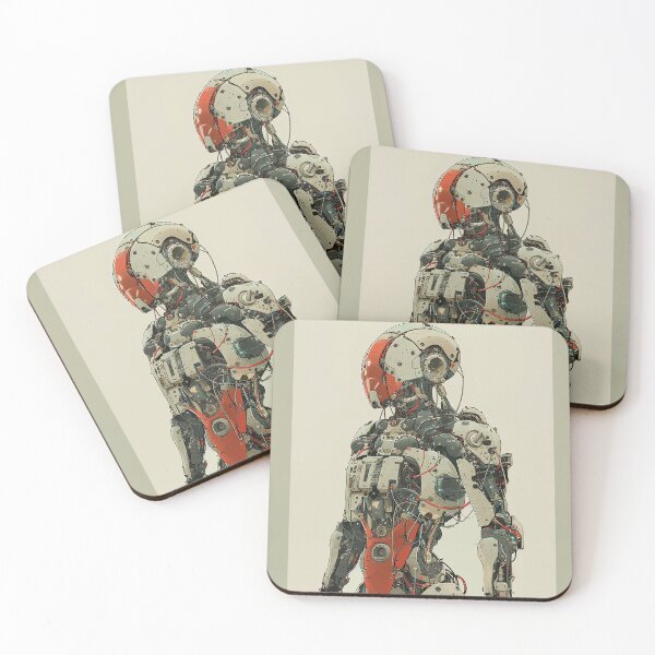 Item preview, Cyberpunk Robot Art designed and sold by nomiraclehere.