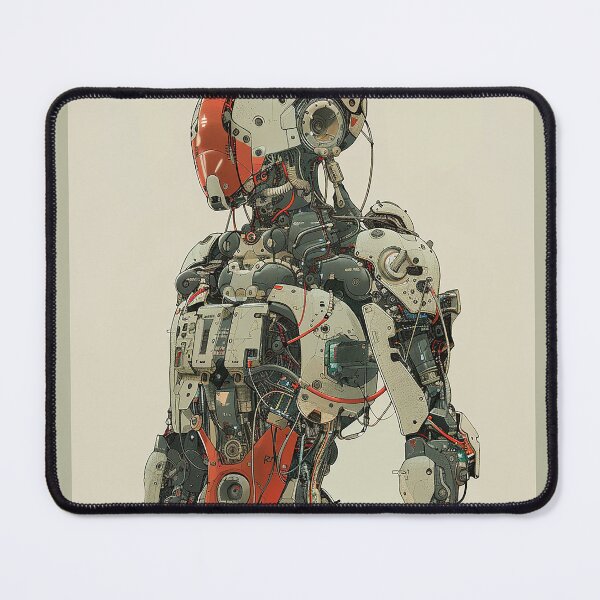Item preview, Cyberpunk Robot Art designed and sold by nomiraclehere.