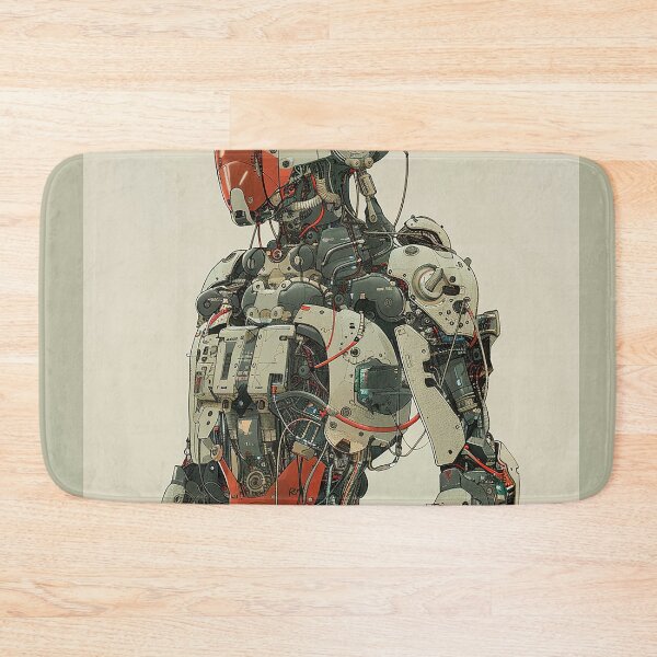 Item preview, Cyberpunk Robot Art designed and sold by nomiraclehere.