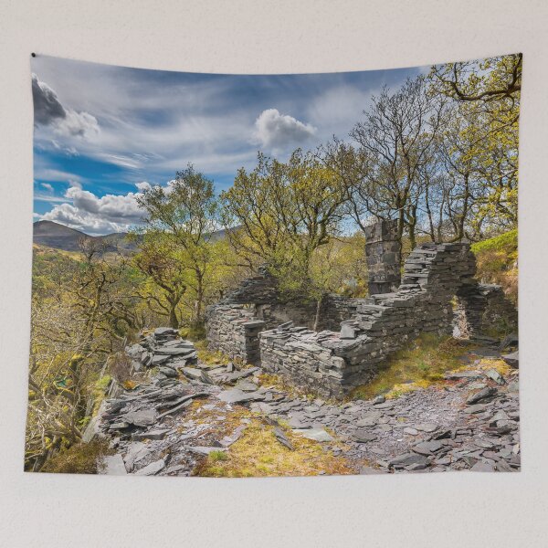 Item preview, Quarry Building Llanberis Wales designed and sold by AJEvans.