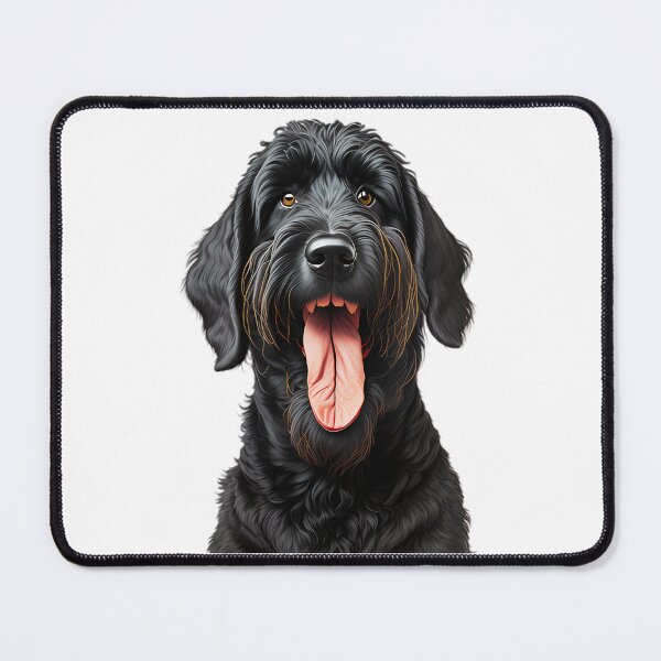 Item preview, Black Russian Terrier Portrait designed and sold by TheAnimalZ00.