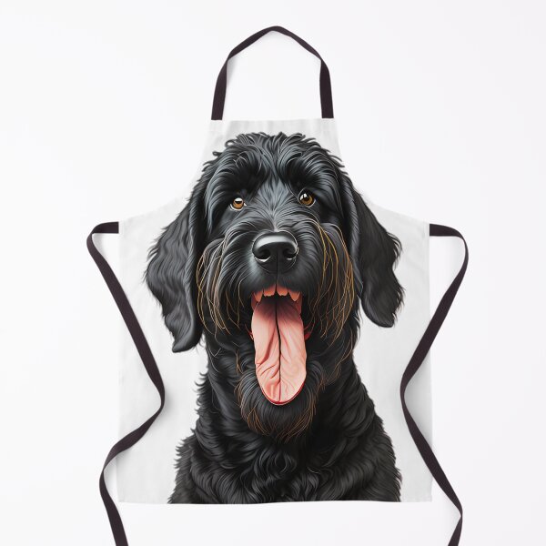 Item preview, Black Russian Terrier Portrait designed and sold by TheAnimalZ00.