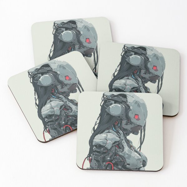Item preview, Cyberpunk Robot Art designed and sold by nomiraclehere.