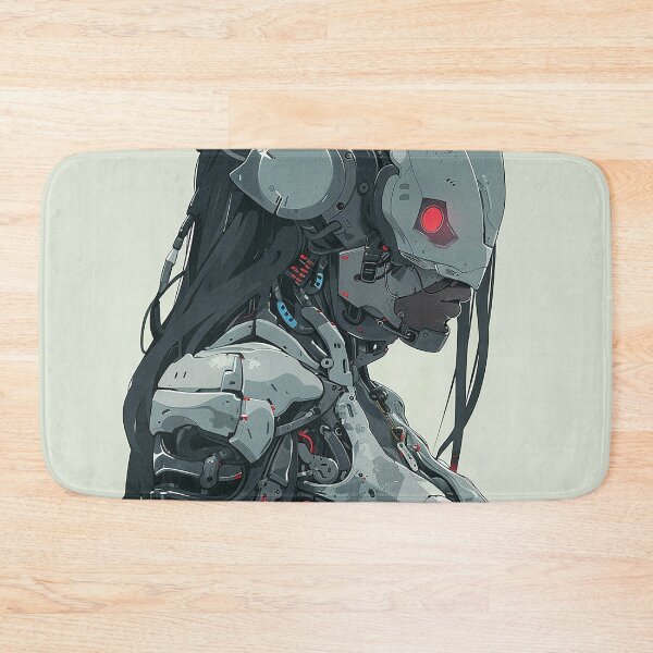 Item preview, Cyberpunk Robot Art designed and sold by nomiraclehere.