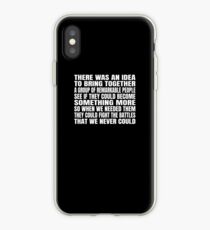 There was an idea iPhone Case