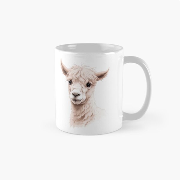 Item preview, Illustrated Alpaca designed and sold by EmblemThreads.