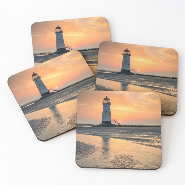 Item preview, Talacre Lighthouse at sunrise designed and sold by bitm2007.