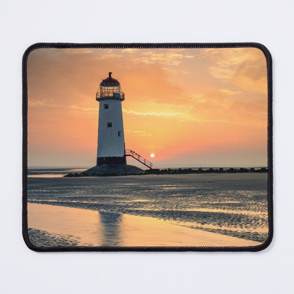 Item preview, Talacre Lighthouse at sunrise designed and sold by bitm2007.