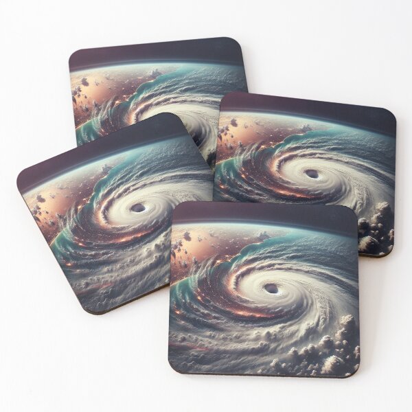 Item preview, Hurricane seen from Space. designed and sold by BeeTheArtCo.