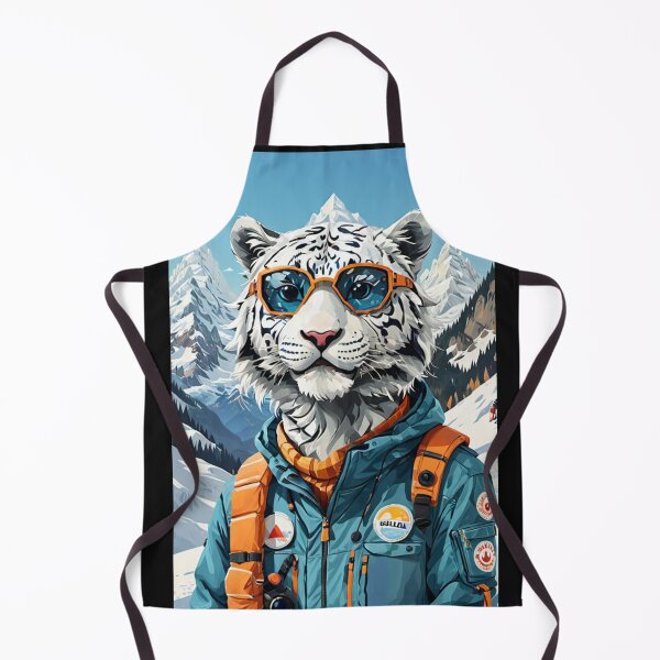 Item preview, White Tiger In Snow Hiking designed and sold by MeraStyle.