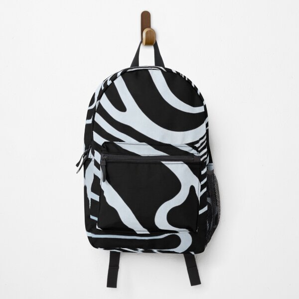Item preview, black and white liquid pattern designed and sold by jsebouvi.