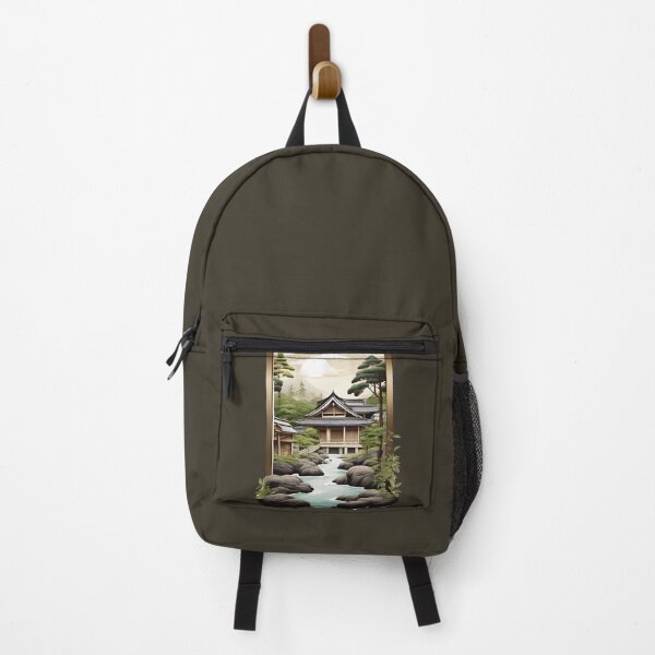 Item preview, Traditional Japanese Scene designed and sold by DemureArtsy.