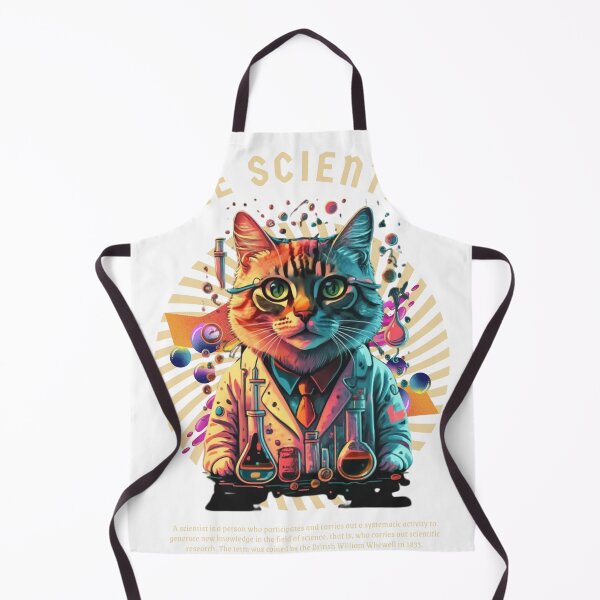 Item preview, scientific cat designed and sold by PatronesKawai.