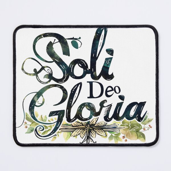 Item preview, Soli Deo Gloria - For the Glory of God Alone (Five Solas) designed and sold by Crow8ster.