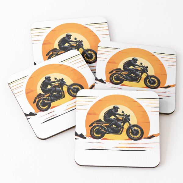 Item preview, sunset,vintage, motorcycle t-shirt designed and sold by mantra2023.