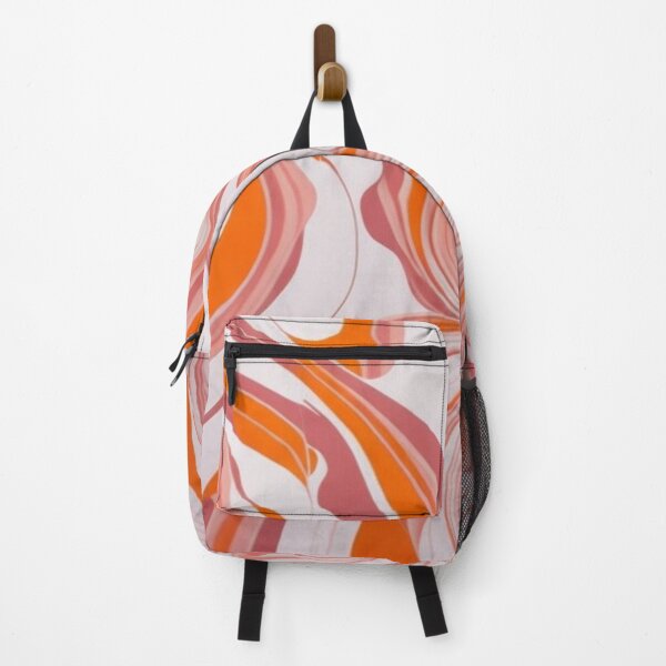 Item preview, pink orange swirl pattern designed and sold by jsebouvi.