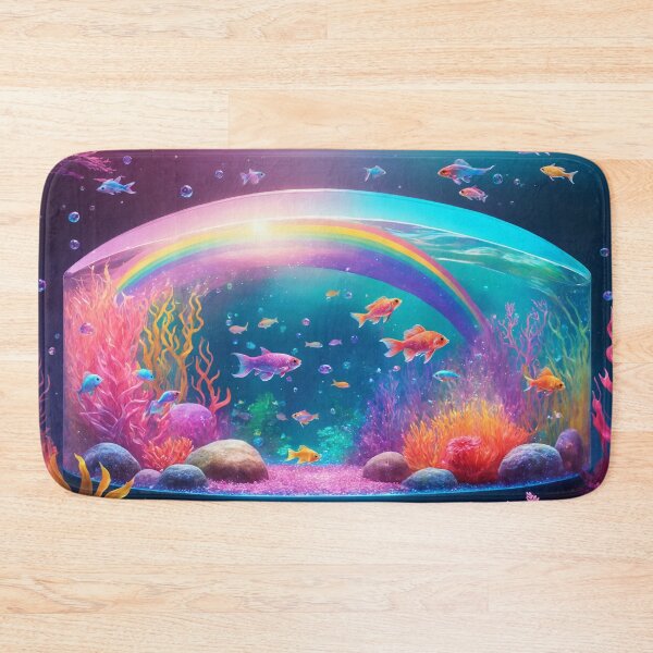 Item preview, Aquarium Underwater, Fantasy Mat, Gaming Mat, Desk Keyboard Mat, Mouse Pad, Aesthetic designed and sold by EmblemThreads.