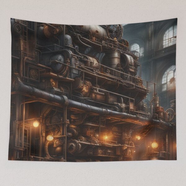 Item preview, Industrial Machine designed and sold by BeeTheArtCo.