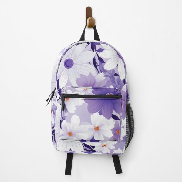 Item preview, Purple White Flower Pattern Aesthetic Marguerite Blasingame Jan Berenstain designed and sold by SMARTKIT DESIGNAGENCY.