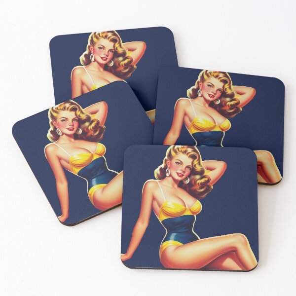 Item preview, Vintage Summer Pin-up designed and sold by PulpVintage.