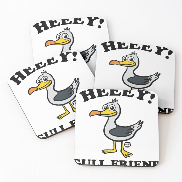 Item preview, HEY GULL FRIEND designed and sold by TODD GOLDMAN.