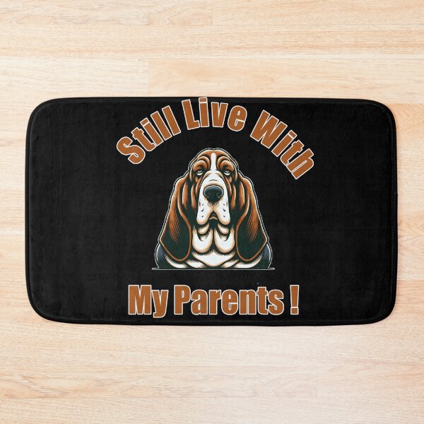 Item preview, Basset Hound. Still live with my parents designed and sold by Drew-Drew.