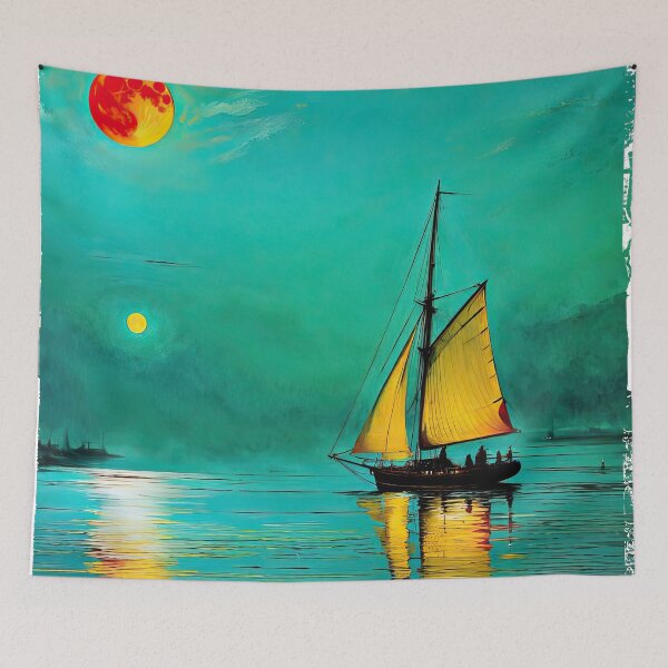 Item preview, Mist, Sailboat, Whaler designed and sold by filusattila.