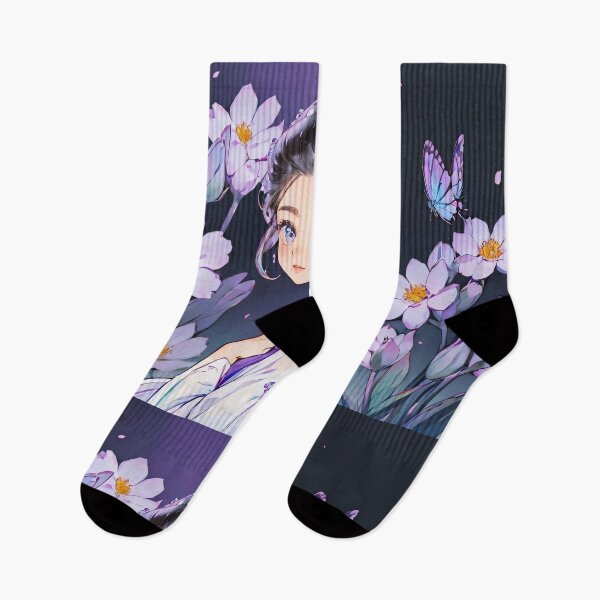 Item preview, Purple Flowers  designed and sold by Kunika Singh.